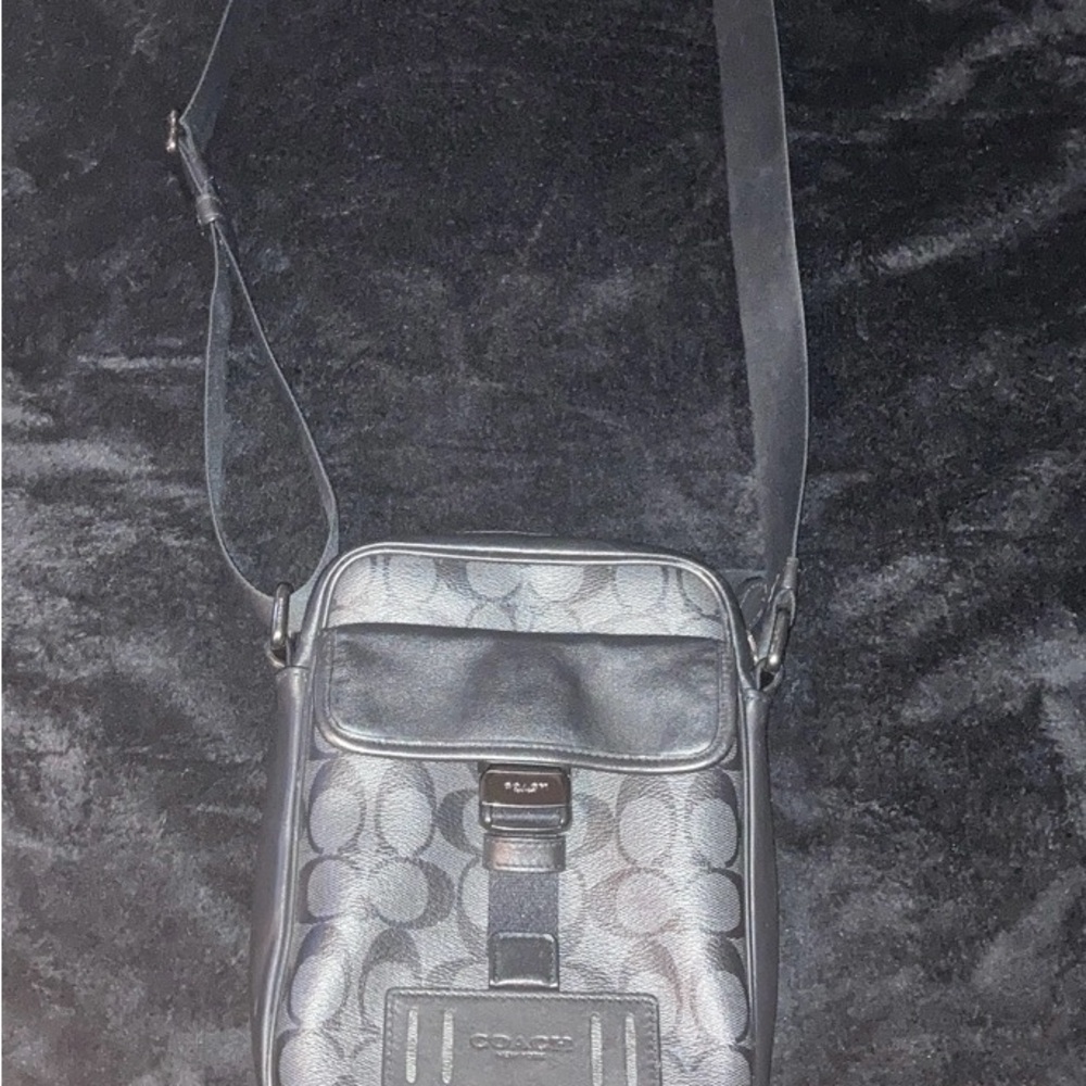 Coach Black Crossbody Bag for Men